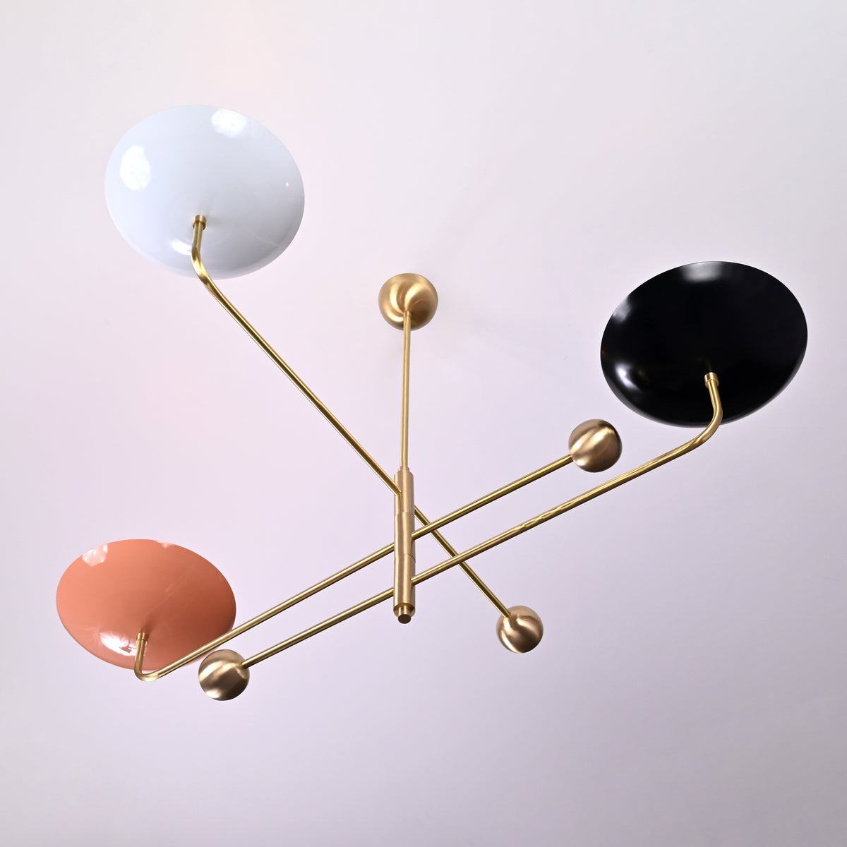 Modern Customizable Chandelier | Ceiling Light Fixture | Uplifting Illumination |  Components | Custom Finish Available - 32244