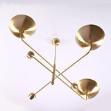 Modern Customizable Chandelier | Ceiling Light Fixture | Uplifting Illumination |  Components | Custom Finish Available - 32245