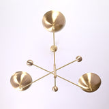 Modern Customizable Chandelier | Ceiling Light Fixture | Uplifting Illumination |  Components | Custom Finish Available - 32245