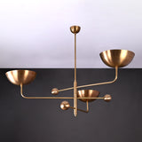 Modern Customizable Chandelier | Ceiling Light Fixture | Uplifting Illumination |  Components | Custom Finish Available - 32248
