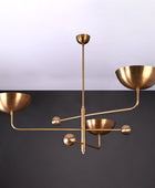 3 Arms Brass Pendant Chandelier 53