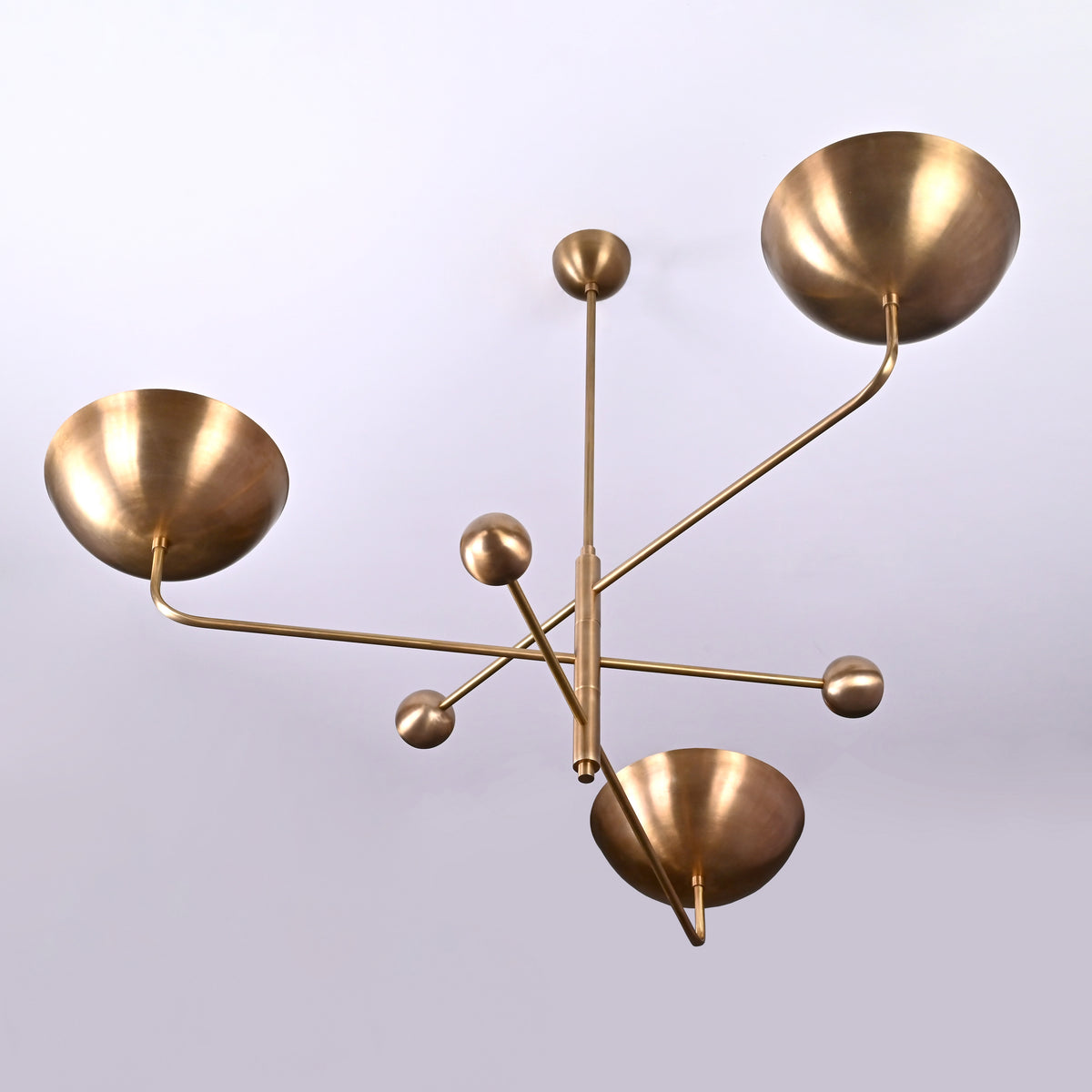 Modern Customizable Chandelier | Ceiling Light Fixture | Uplifting Illumination |  Components | Custom Finish Available - 32248