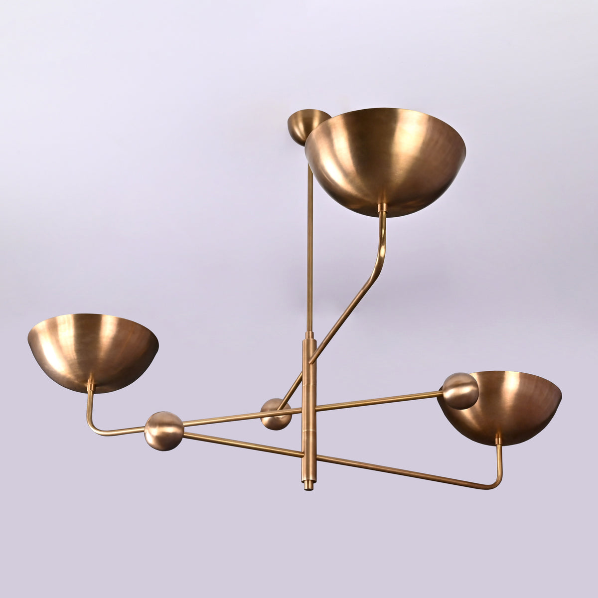 Modern Customizable Chandelier | Ceiling Light Fixture | Uplifting Illumination |  Components | Custom Finish Available - 32248