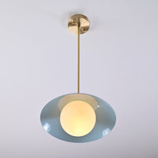 Handcrafted Modern Dome Pendant Light – Customizable Designer Ceiling Fixture - 32259