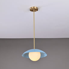 Handcrafted Modern Dome Pendant Light – Customizable Designer Ceiling Fixture - 32259