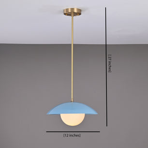 Brass Pendant Chandelier 12