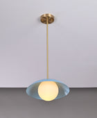 Brass Pendant Chandelier 12