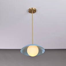 Handcrafted Modern Dome Pendant Light – Customizable Designer Ceiling Fixture - 32259