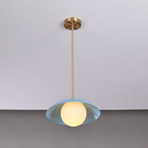 Brass Pendant Chandelier 12