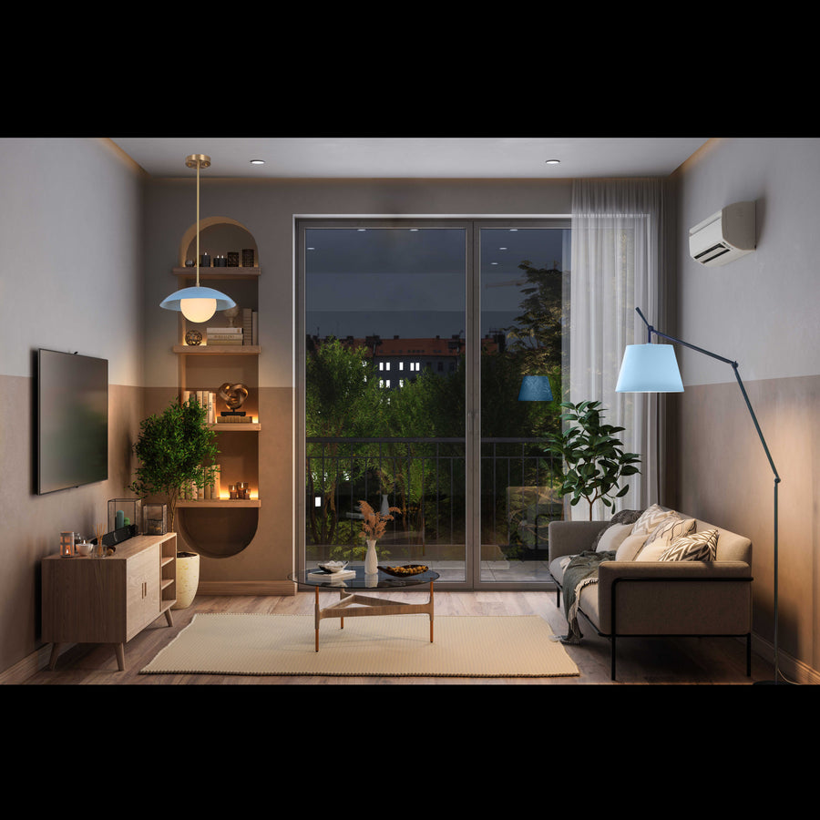 Athens Halo - Ceiling Chandelier - 1 Light - 32259