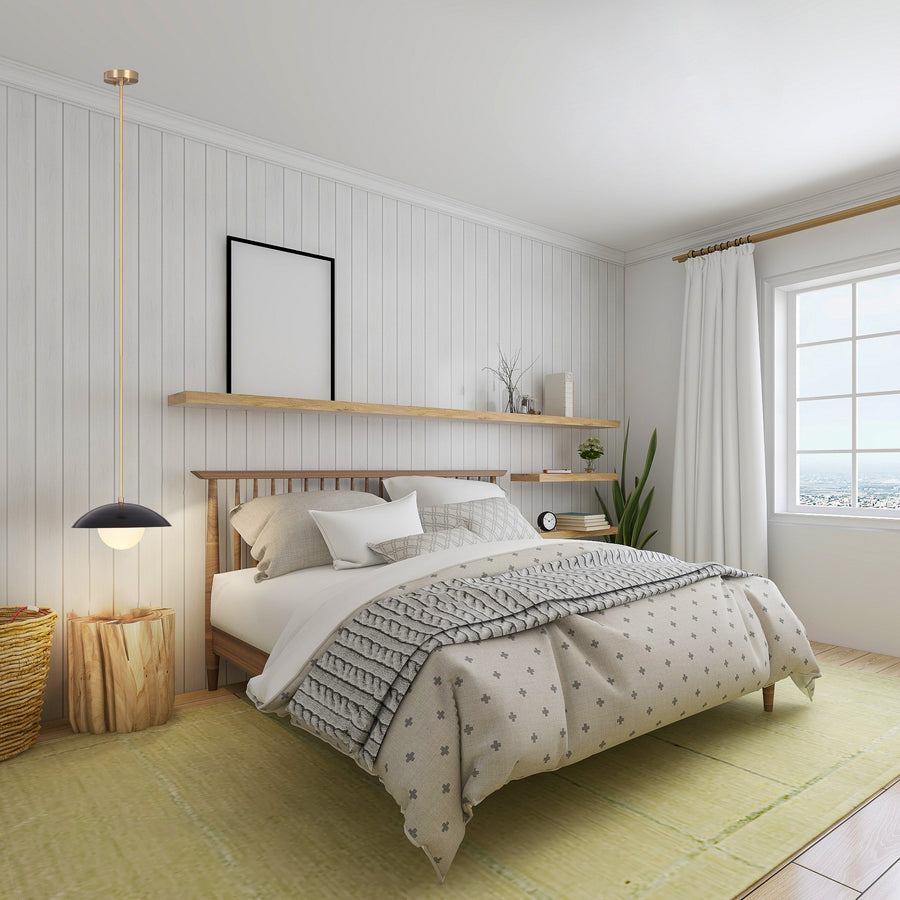 Milan Halo - Brass Chandelier - 1 Light - 32262