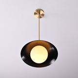 Milan Halo - Brass Chandelier - 1 Light - 32262