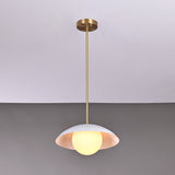 Handcrafted Modern Dome Pendant Light – Customizable Designer Ceiling Fixture - 32263