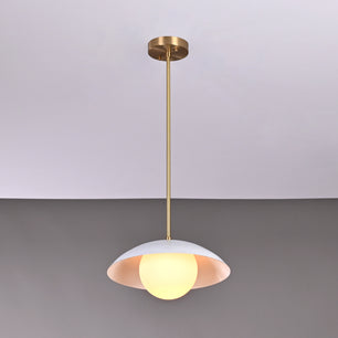 Pair of Brass Pendant Lamps - 32270