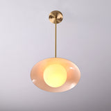 Handcrafted Modern Dome Pendant Light – Customizable Designer Ceiling Fixture - 32263