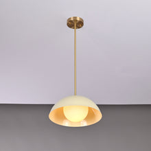Handcrafted Modern Dome Pendant Light – Customizable Designer Ceiling Fixture - 32264