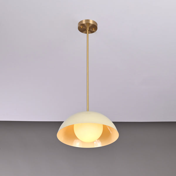 Brass Pendant Light 12" Wide - 32264