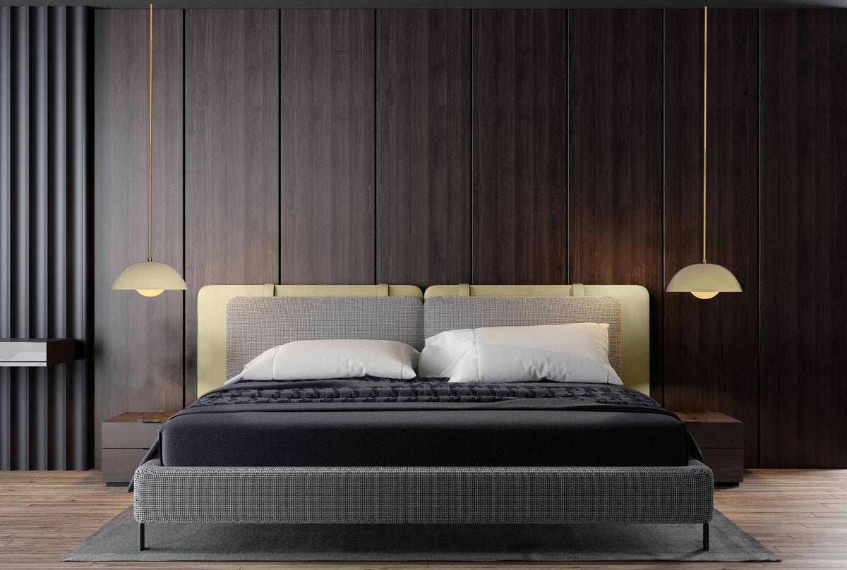 Handcrafted Modern Dome Pendant Light – Customizable Designer Ceiling Fixture - 32264