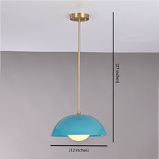 Industrial Brass Made, Brass Pendant Lamp Bedside Light Bistro Chandelier 1960's Minimalist Designer Suspended Corner Entrance Bar Counter Glass Ceiling Light