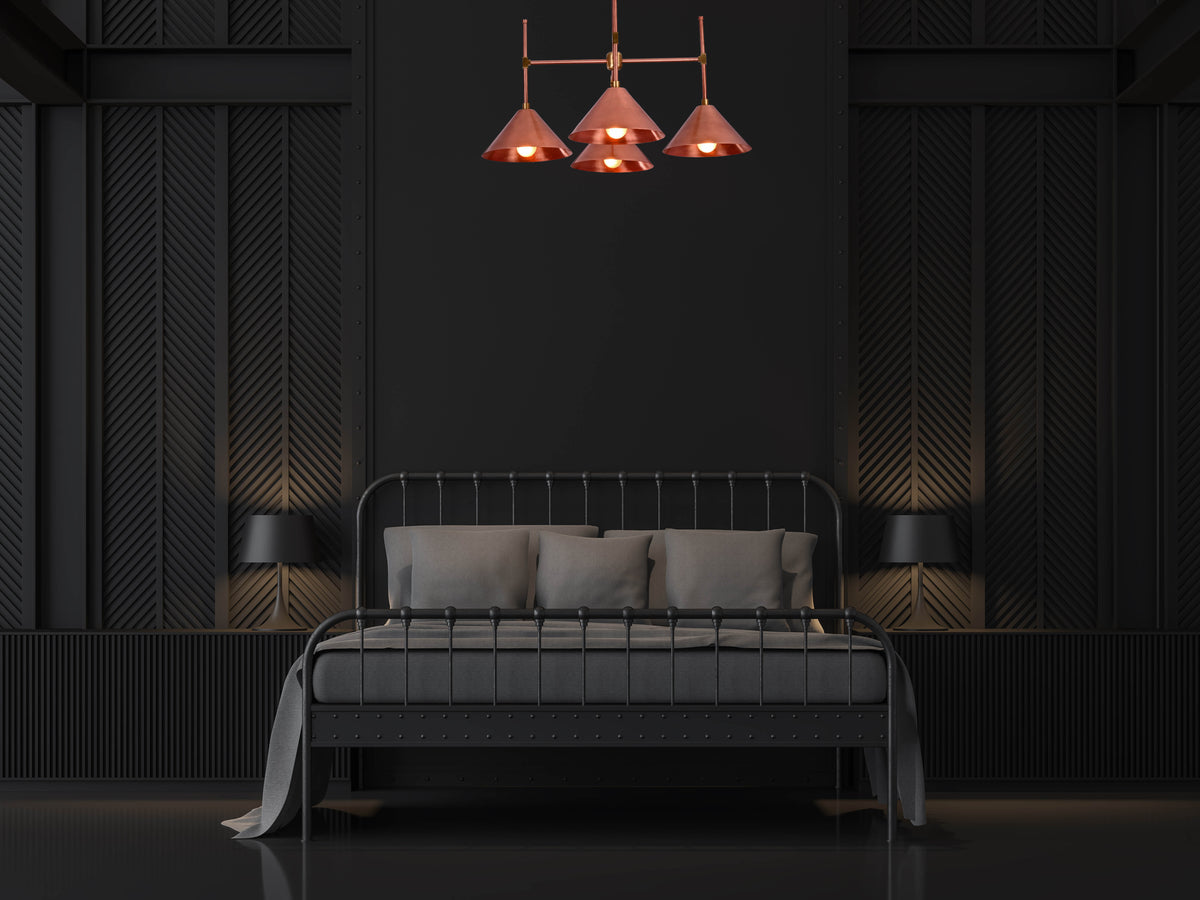 Tokyo Apex - Pendant Chandelier - 4 Lights - 32268