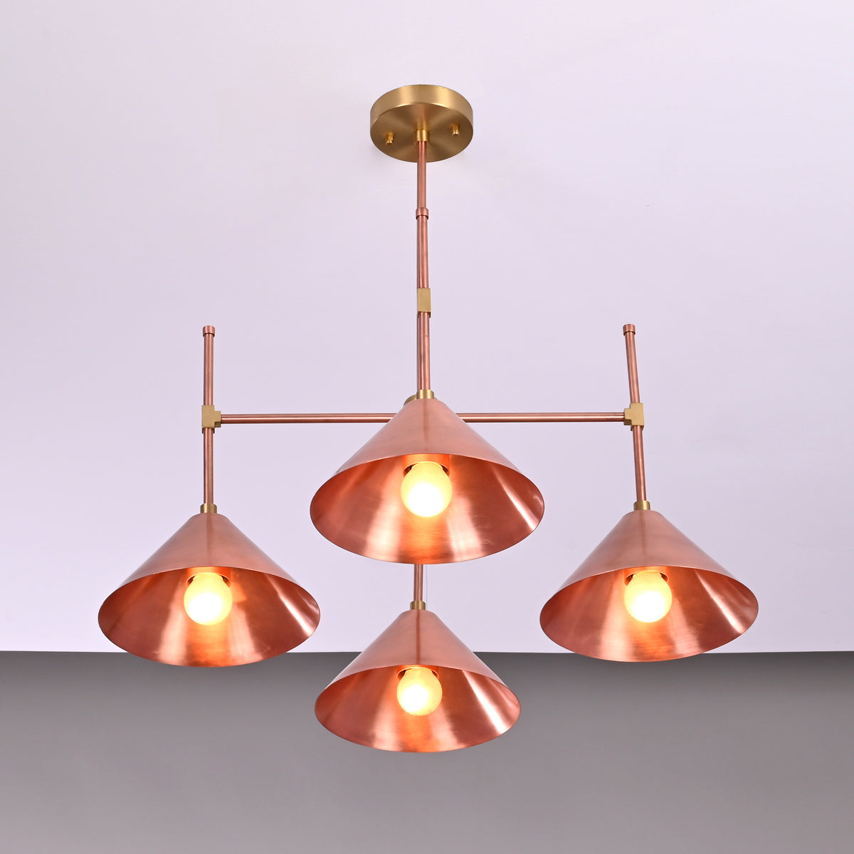 Tokyo Apex - Pendant Chandelier - 4 Lights - 32268