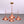 Modern Industrial 4-Light Brass Chandelier | Customizable Pendant Lighting Fixture Natural Patina, Lacquer Finish - 32268