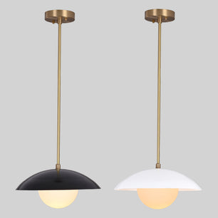 Pair of Brass Pendant Lamps - 32270