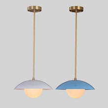 Handcrafted Modern Brass Pendant Light Set (Set of 2) – Customizable Hanging Lamps for Home & Commercial Spaces - 32274