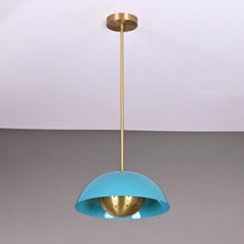 Custom Brass Dome Pendant Light – Modern, Minimalist, and Handcrafted - 32281
