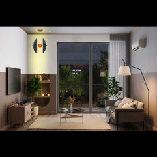 Sculptural Brass Pendant Chandelier – Modern Artisan Ceiling Light - 32284