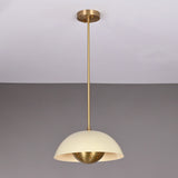 Rome Discus  -  Uplifting Brass Chandelier - 2 Lights - 32285