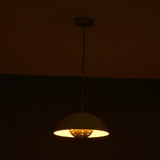 Rome Discus  -  Uplifting Brass Chandelier - 2 Lights - 32285
