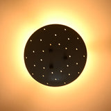 Modern Flush Mount Dome Light | Custom Brass or Painted Finish Uplight Ceiling Fixture - 32288