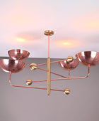 4 Lights Orbital Pendant Lamp 54