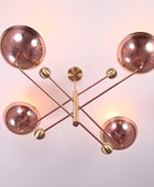 4 Lights Orbital Pendant Lamp 54