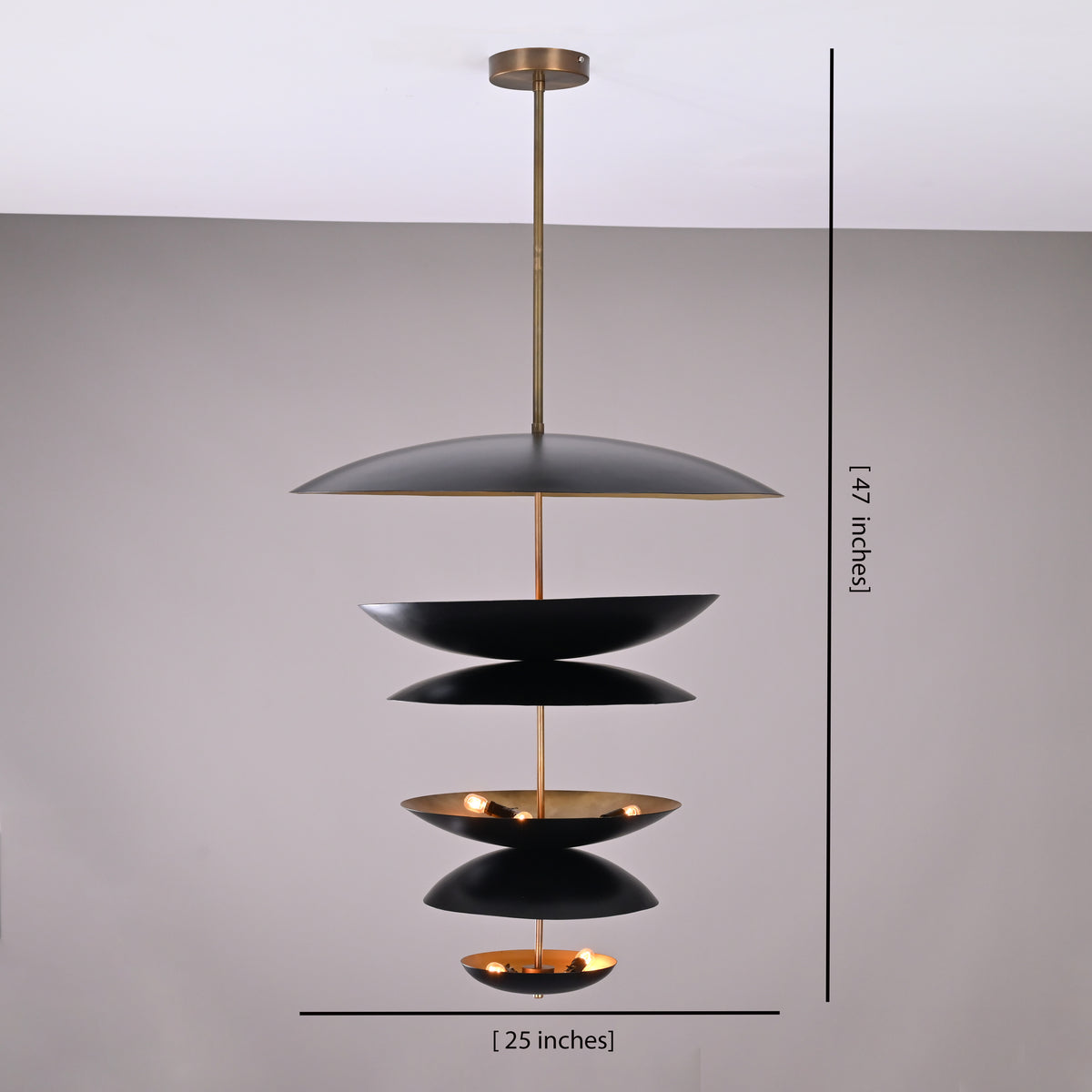 Zurich Cascade  -  Uplifting Ceiling Chandelier - 10 Lights - 32291
