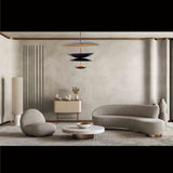 Modern Mid-Century Pendant Light | Custom Brass Chandelier | Handmade Dome Ceiling Light Fixture Adjustable Size & Finish | Patina Copper Lighting - 32292