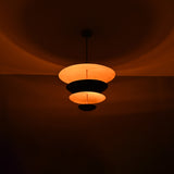 Modern Mid-Century Pendant Light | Custom Brass Chandelier | Handmade Dome Ceiling Light Fixture Adjustable Size & Finish | Patina Copper Lighting - 32292