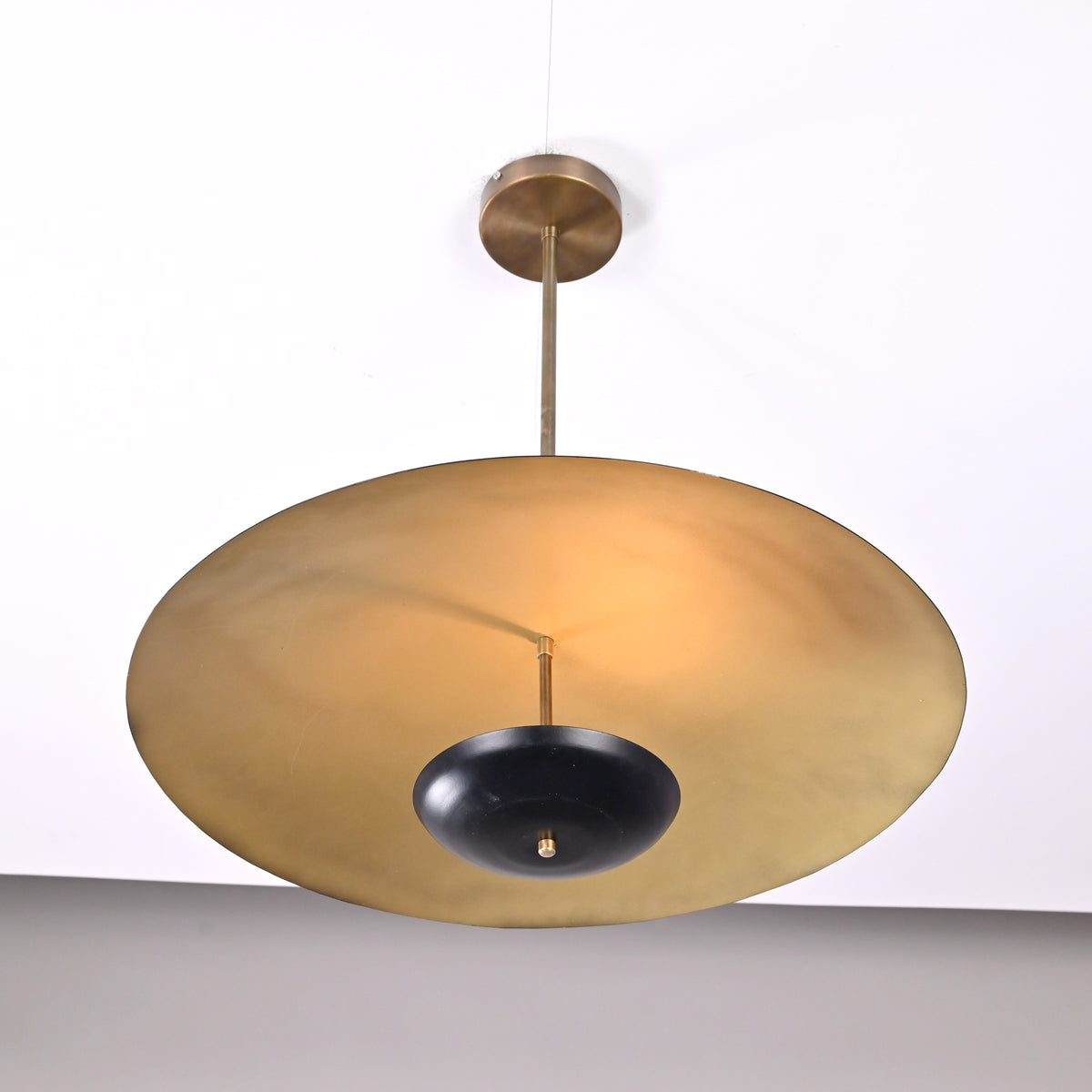 Modern Brass & Metal Pendant Chandelier – Customizable Ceiling Light Fixture - 32295