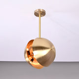 Barcelona Crest  -  Uplifting Brass Chandelier - 6 Lights - 32301
