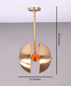 Brass Pendant Lamp 12