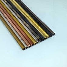 Samples of the Available Finishing - 300mm x  12mm Brass Pipes - 32302