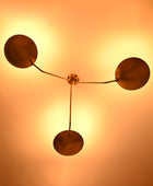 3 Arms Brass Sputnik Chandelier 46