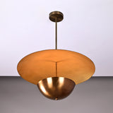 Berlin Discus  -  Uplifting Mid-century Chandelier - 3 Lights - 32309