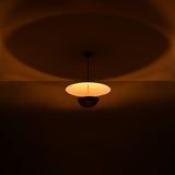 Berlin Discus  -  Uplifting Mid-century Chandelier - 3 Lights - 32309