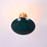 Handcrafted Uplight Brass Dome Chandelier | Custom Finish Modern Flush Mount Light Fixture - 32311