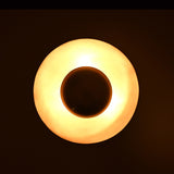 Modern Disc Brass Chandelier – Customizable Pendant Light with Black & Brass Finish Handcrafted Lighting Fixture - 32316