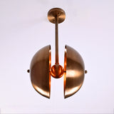 Lisbon Crest  -  Uplifting Chandelier - 6 Lights - 32317