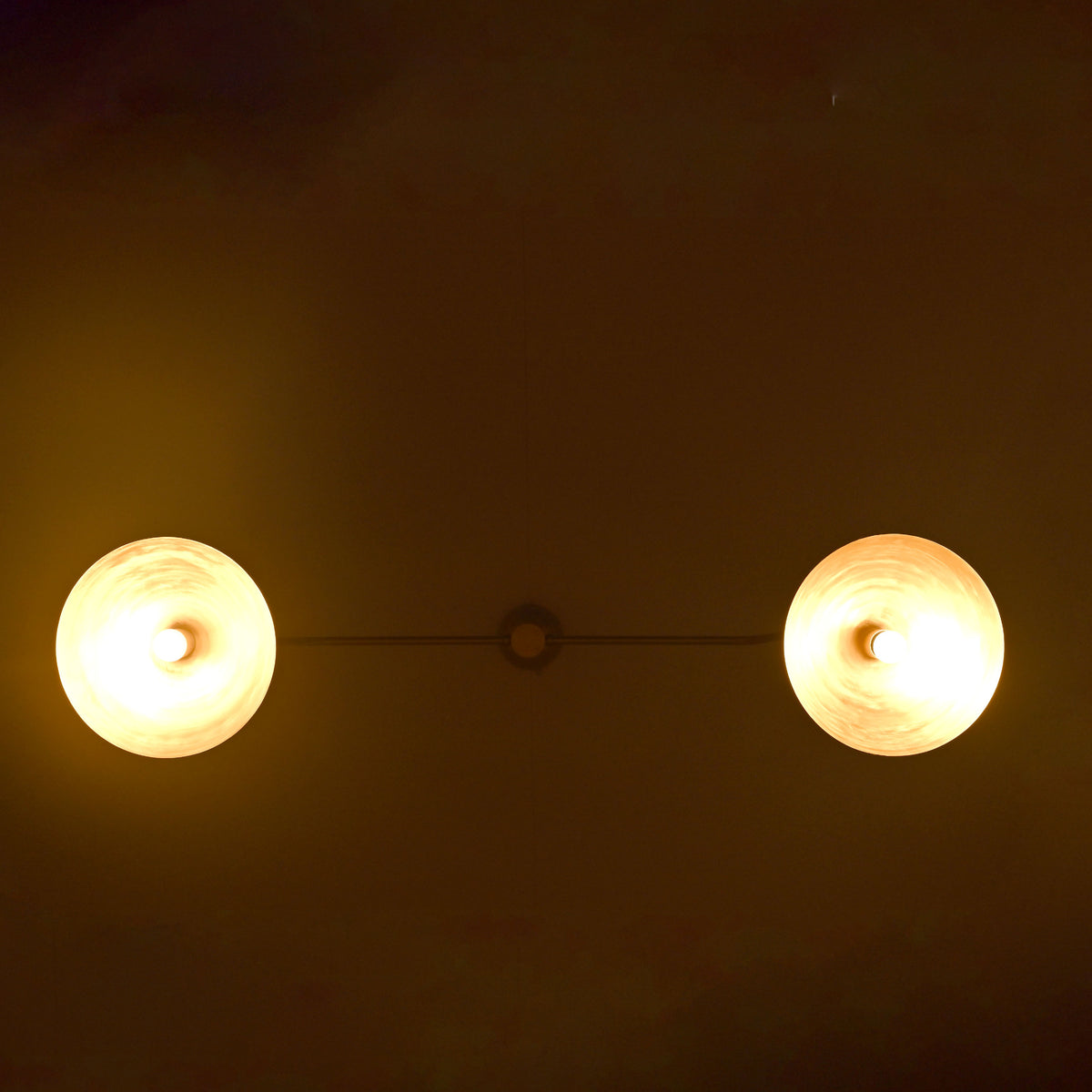 Lisbon Discusid-century Chandelier - 2 Lights - 32327