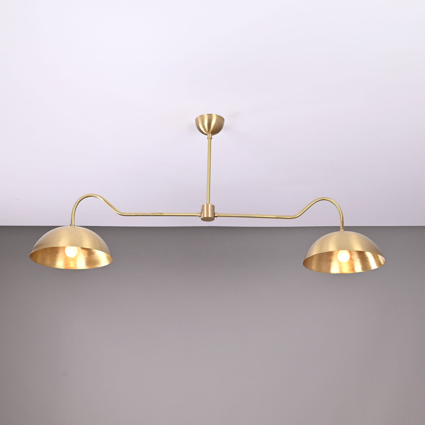 Lisbon Discusid-century Chandelier - 2 Lights - 32327